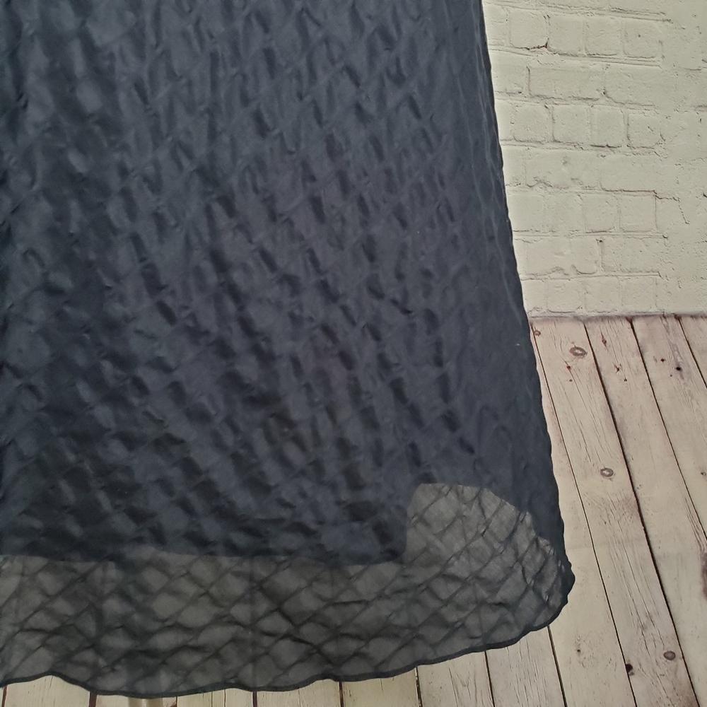 J.Crew Navy Blue Quilted Strapless Dress Size 0 - Picture 5 of 8